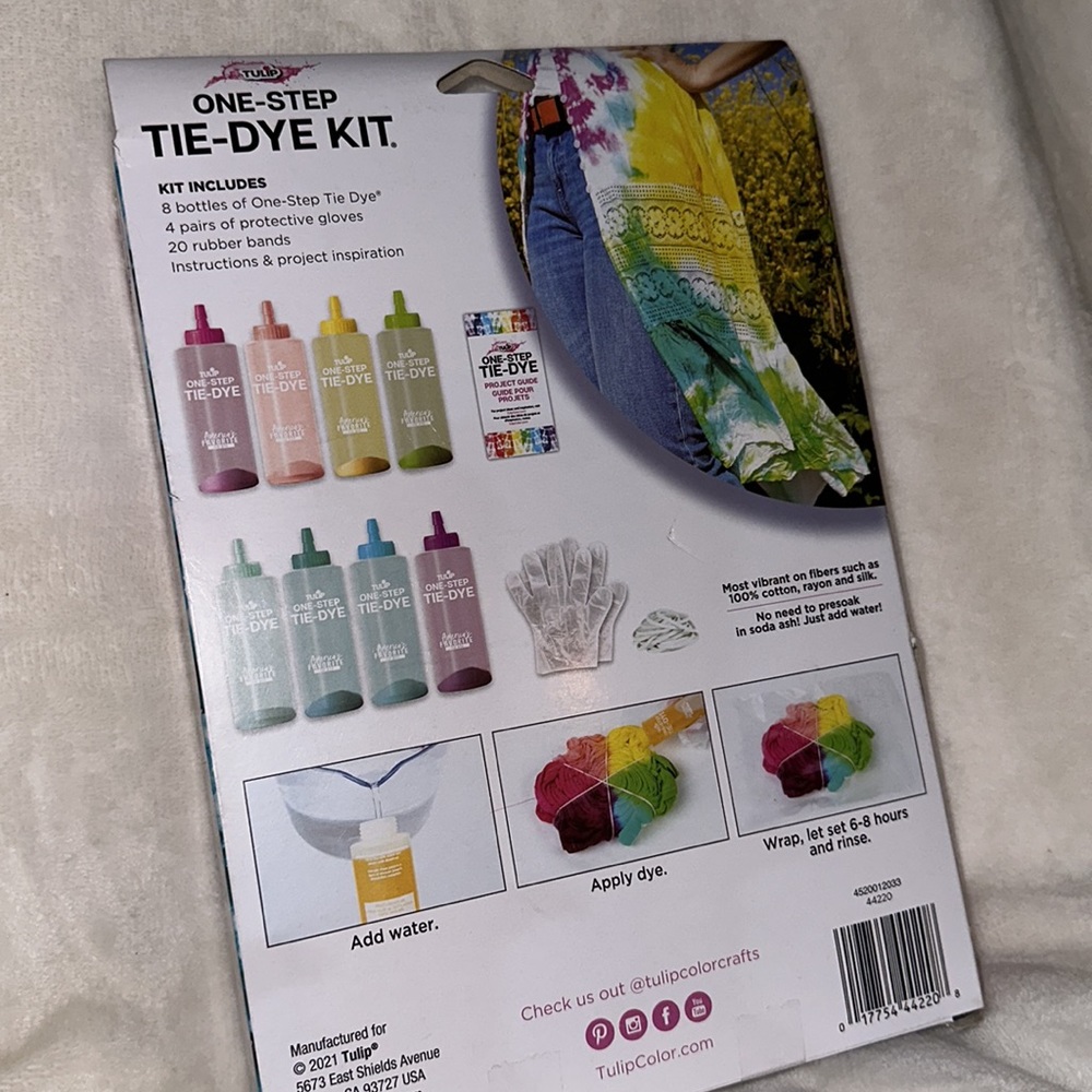 One Step Tie-Dye Kit - Picture 3 of 3